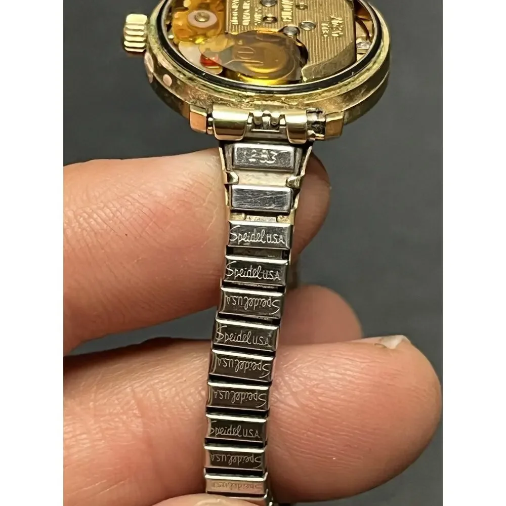 Vintage Bulova Accutron 10k RGP Case Back 247, Untested.